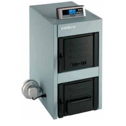 Котел на твърдо гориво SOLITHERM ST F , чугунен,двуходов с вентилатор